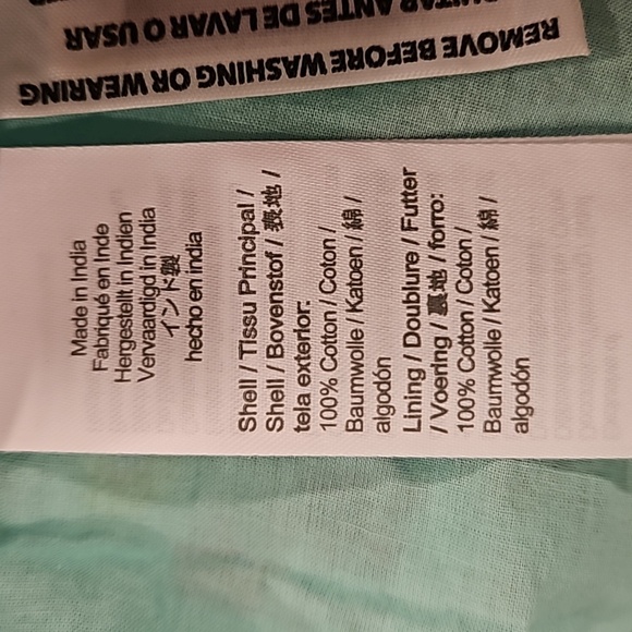 💕J. CREW💕 Printed V-Neck Smocked Midi Dress ~ Fresh Spearmint Floral Print 8 - Picture 16 of 16